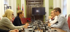 19 July 2016 Katarina Rakic in meeting with representatives of RATEL